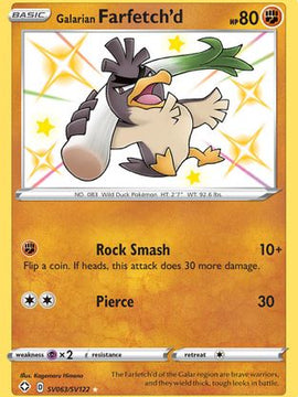 Galarian Farfetch'd (SV063/SV122) [Sword & Shield: Shining Fates]