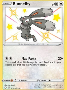 Bunnelby (SV097/SV122) [Sword & Shield: Shining Fates]
