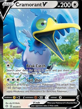 Cramorant V (054/072) [Sword & Shield: Shining Fates]