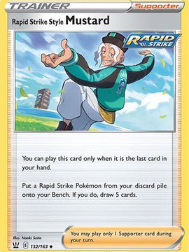 Rapid Strike Style Mustard (132/163) [Sword & Shield: Battle Styles]