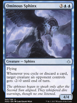 Ominous Sphinx (HOU-041) - Hour of Devastation