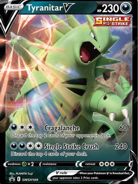 Tyranitar V (SWSH109) [Sword & Shield: Black Star Promos]