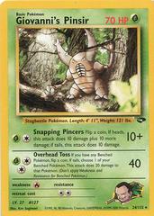 Giovanni's Pinsir (24/132) [Gym Challenge Unlimited]