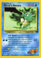 Misty's Horsea (87/132) [Gym Challenge Unlimited]