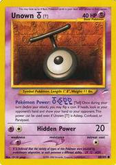 Unown [T] (88/105) [Neo Destiny Unlimited]