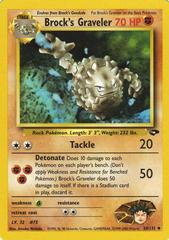 Brock's Graveler (34) [Gym Challenge] Unlimited