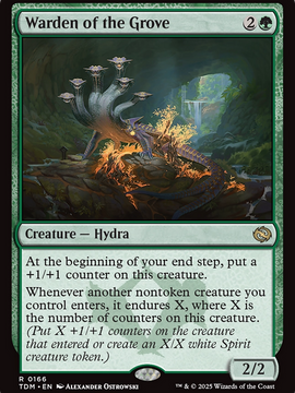 Warden of the Grove (TDM-166) - Tarkir: Dragonstorm