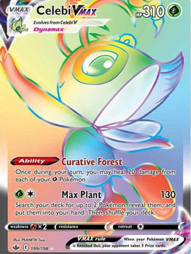 Celebi VMAX (199) [Chilling Reign] Holofoil
