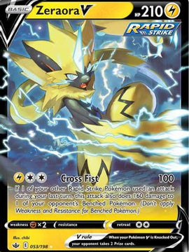 Zeraora V (053/198) [Sword & Shield: Chilling Reign]