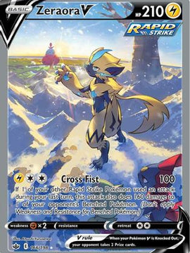 Zeraora V (166/198) [Sword & Shield: Chilling Reign]