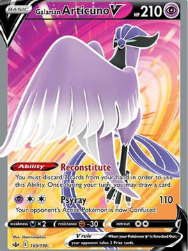 Galarian Articuno V (169/198) [Sword & Shield: Chilling Reign]