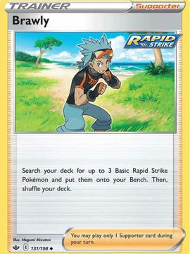 Brawly (131/198) [Sword & Shield: Chilling Reign]