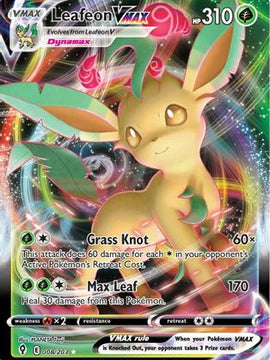 Leafeon VMAX (008/203) [Sword & Shield: Evolving Skies]