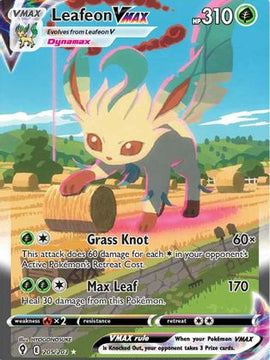 Leafeon VMAX (205/203) [Sword & Shield: Evolving Skies]