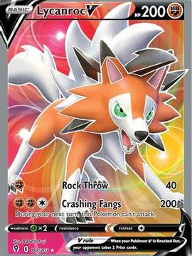 Lycanroc V (187/203) [Sword & Shield: Evolving Skies]