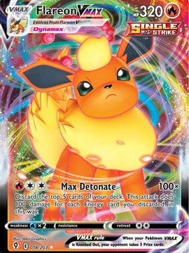 Flareon VMAX (018/203) [Sword & Shield: Evolving Skies]