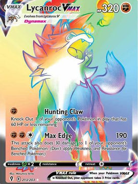 Lycanroc VMAX (213/203) [Sword & Shield: Evolving Skies]