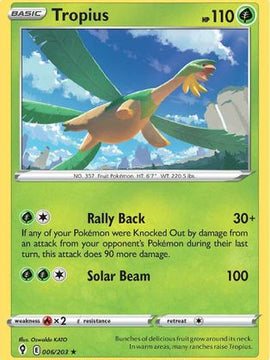 Tropius (006/203) [Sword & Shield: Evolving Skies]