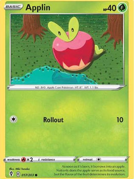 Applin (017/203) [Sword & Shield: Evolving Skies]