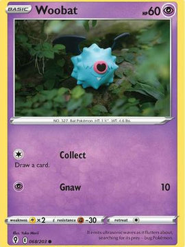 Woobat (068/203) [Sword & Shield: Evolving Skies]