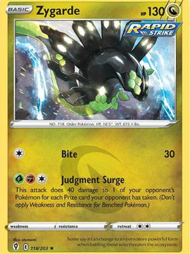 Zygarde (118/203) [Sword & Shield: Evolving Skies]