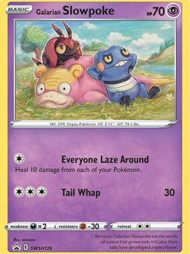 Galarian Slowpoke (SWSH126) [Sword & Shield: Black Star Promos]