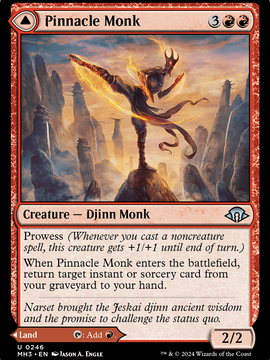 Pinnacle Monk // Mystic Peak (MH3-246) - Modern Horizons 3