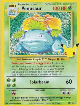 Venusaur (15/102) [Celebrations: 25th Anniversary - Classic Collection]