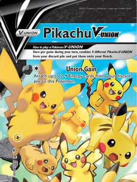 Pikachu V-UNION (SWSH139) (Celebrations) [Sword & Shield: Black Star Promos]