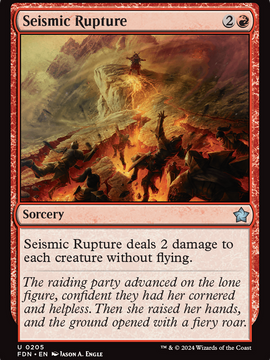 Seismic Rupture (FDN-205) - Foundations