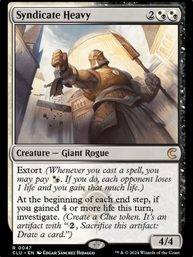 Syndicate Heavy (CLU-047) - Ravnica: Clue Edition
