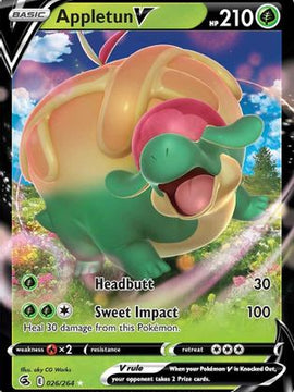 Appletun V (026/264) [Sword & Shield: Fusion Strike]