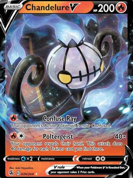 Chandelure V (039/264) [Sword & Shield: Fusion Strike]