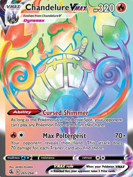 Chandelure VMAX (265/264) [Sword & Shield: Fusion Strike]
