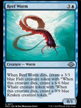 Reef Worm (MH3-271) - Modern Horizons 3