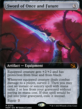Sword of Once and Future (MOM-375) - March of the Machine: (Extended Art)