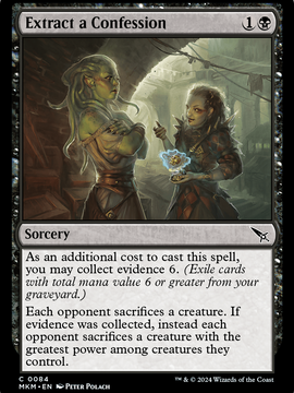 Extract a Confession (MKM-084) - Murders at Karlov Manor