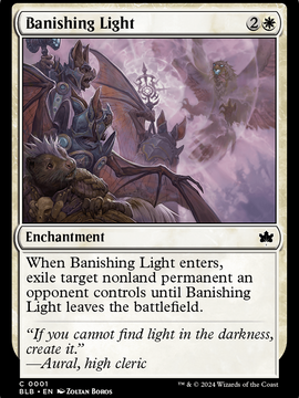 Banishing Light (BLB-001) - Bloomburrow