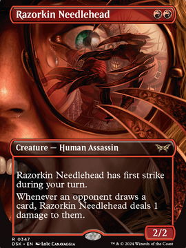 Razorkin Needlehead (DSK-347) - Duskmourn: House of Horror (Borderless)