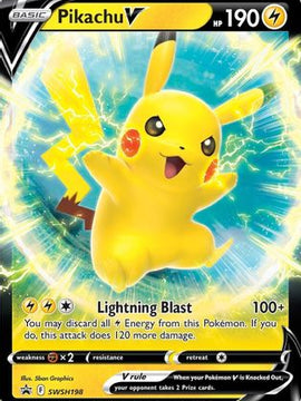 Pikachu V (SWSH198) [Sword & Shield: Black Star Promos]