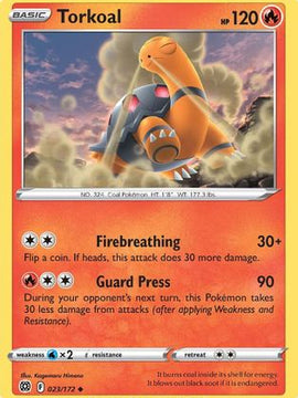 Torkoal (023/172) [Sword & Shield: Brilliant Stars]