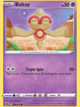 Baltoy (058/172) [Sword & Shield: Brilliant Stars]