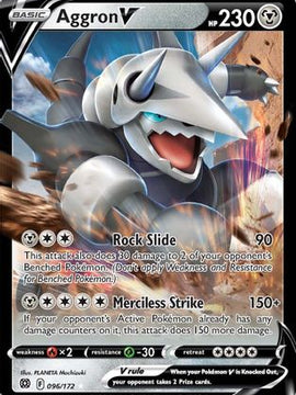Aggron V (096/172) [Sword & Shield: Brilliant Stars]