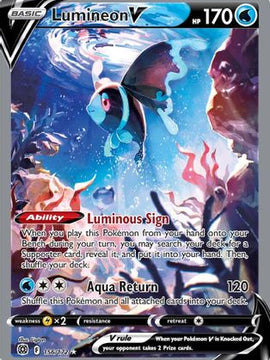 Lumineon V (156/172) [Sword & Shield: Brilliant Stars]