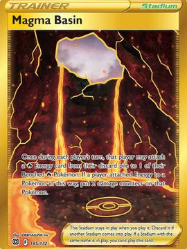 Magma Basin (185/172) [Sword & Shield: Brilliant Stars]