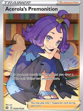 Acerola's Premonition (TG24/TG30) [Sword & Shield: Brilliant Stars]