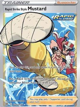 Rapid Strike Style Mustard (TG27/TG30) [Sword & Shield: Brilliant Stars]