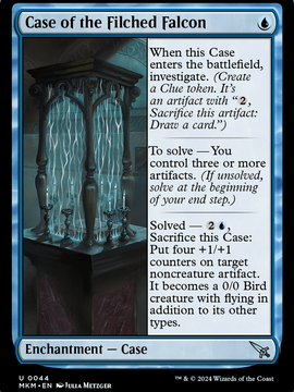 Case of the Filched Falcon (MKM-044) - Murders at Karlov Manor