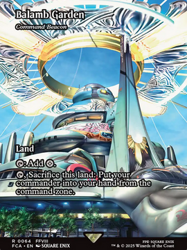 Command Beacon (FCA-064) - FINAL FANTASY: Through the Ages / Balamb Garden (Borderless) Foil