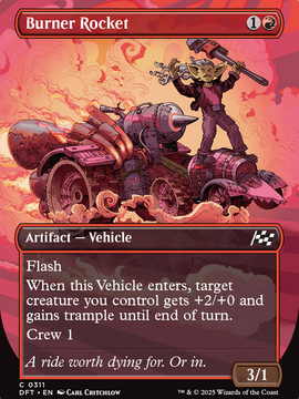 Burner Rocket (Borderless) (DFT-311) - Aetherdrift